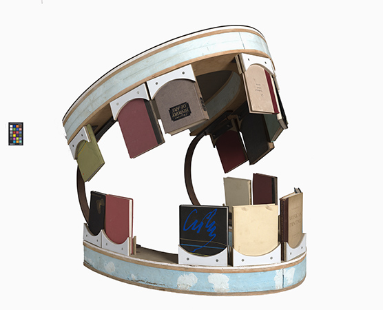 Dennis Oppenheim 1992
tecnica mista
137 x 114 x 120 cm 1