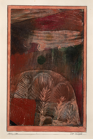 Paul Klee 1922
olio su tela, matita e acquarello
25.4 x 16.2 cm 3