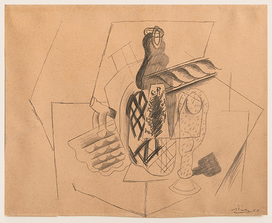 Pablo Picasso 1914
matita su carta
36.2 x 44.9 cm 2
