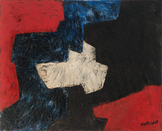 Serge Poliakoff 1960
olio su tela
81 x 100 cm 1