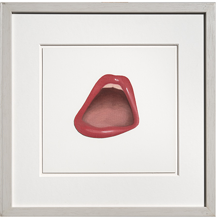 Tom Wesselmann 1973
olio su tela sagomata applicata su tela
24.2 x 25.8 cm 2